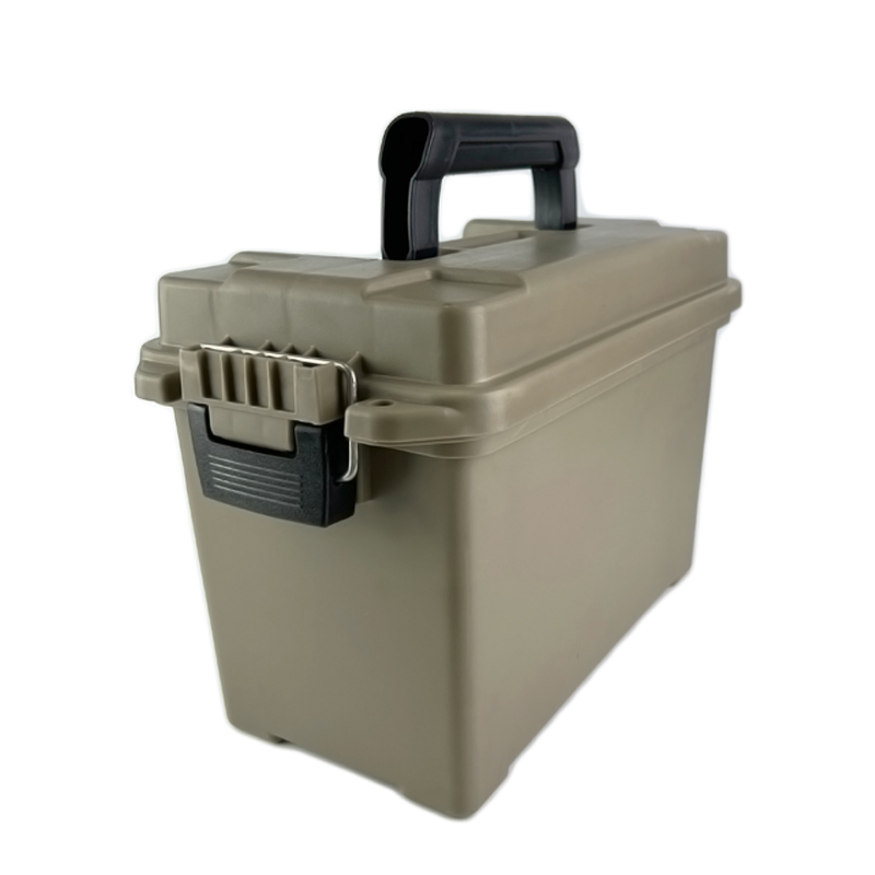 Hunting And Outdoor Supplies - 戦術弾薬箱プラスチック弾丸ボックス屋外武器安全保管輸送安全弾薬箱狩猟射撃アクセサリー