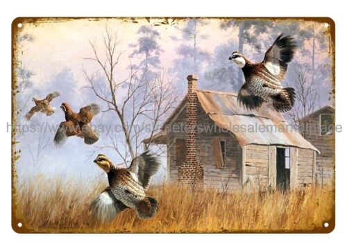 Hunting Quail - 室内用ウォールアート ウズラ狩り 鳥 動物 野生生物 風景アート
