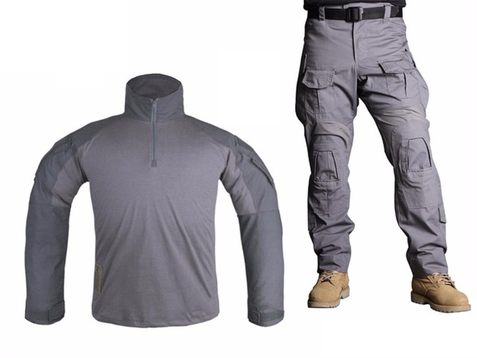 Outdoor Hunting Outfit - Emersongear G3 タクティカル BDU ユニフォームセット コンバットシャツ＆パンツ