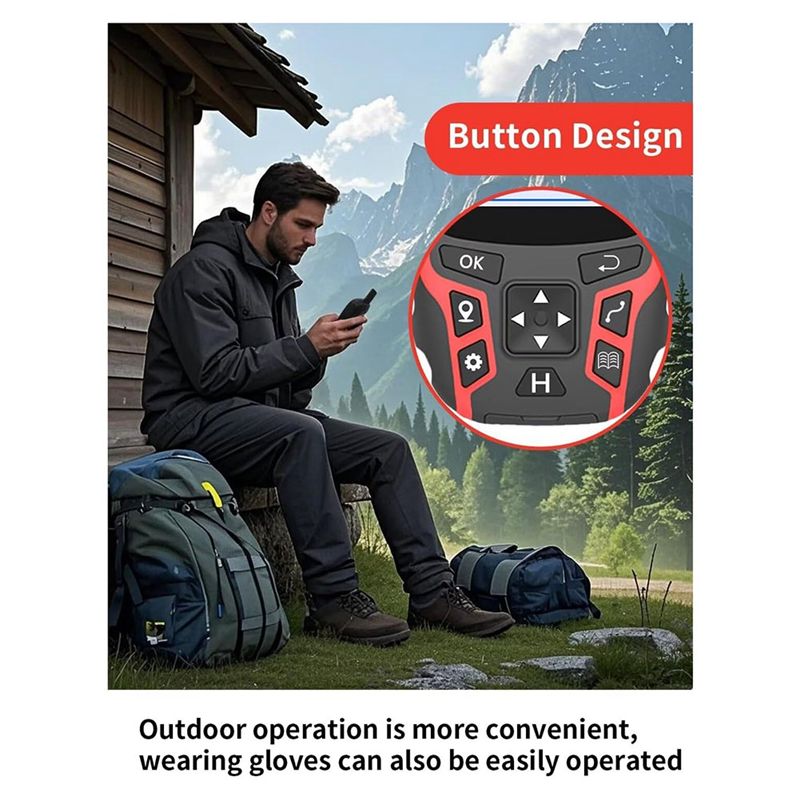 ABZZ-GPS ハイキング用ハンドヘルド A6 マルチGN - Hunting Outdoor Rug のレビューと価格