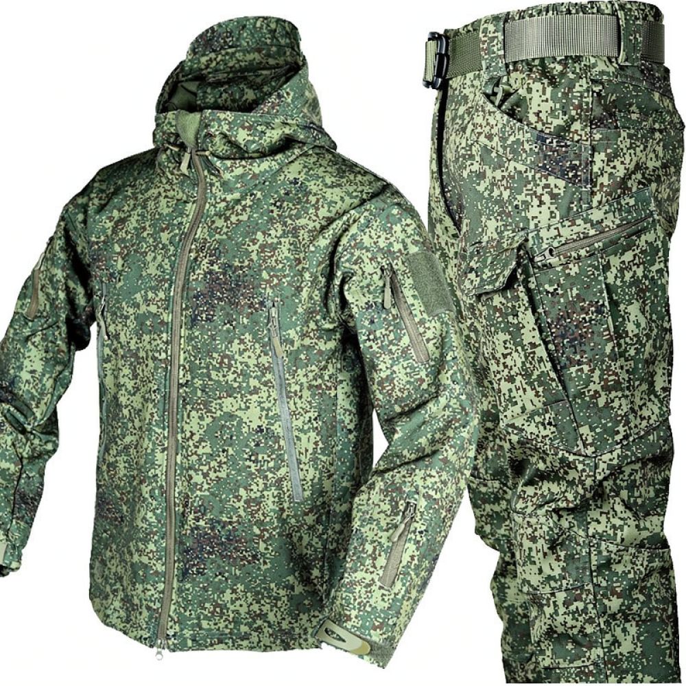アウトドアスポーツ用タクティカルウェア、保温性に優れたフリー - Outdoor Hunting Outfit のレビューと価格