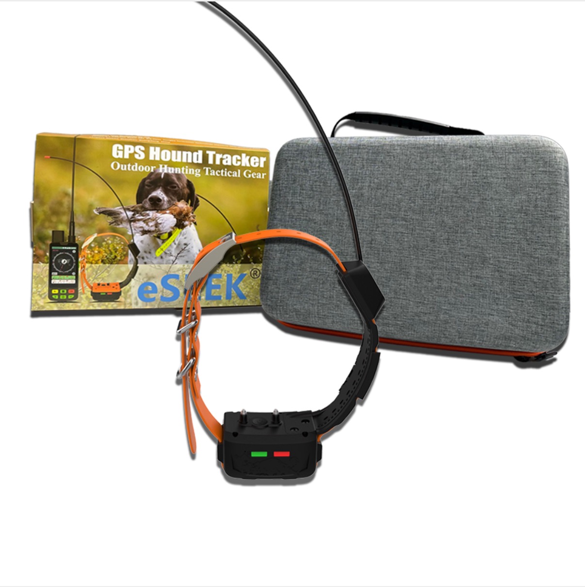アウトドアハンティング犬用GPS首輪 6400mAh 186 - Outdoor Hunting Dog Collar のレビューと価格