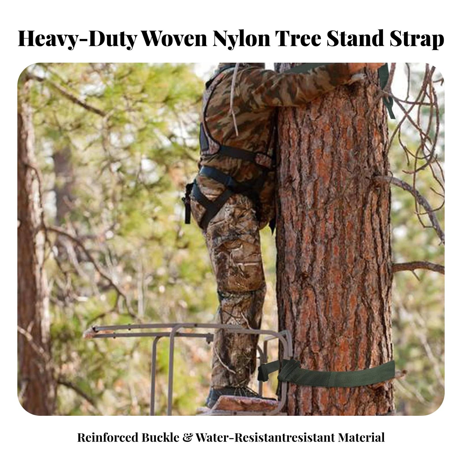 バックル付きの安全なツリースタンド用ストラップ |   頑丈 - Hunting Outdoor Rug のレビューと価格