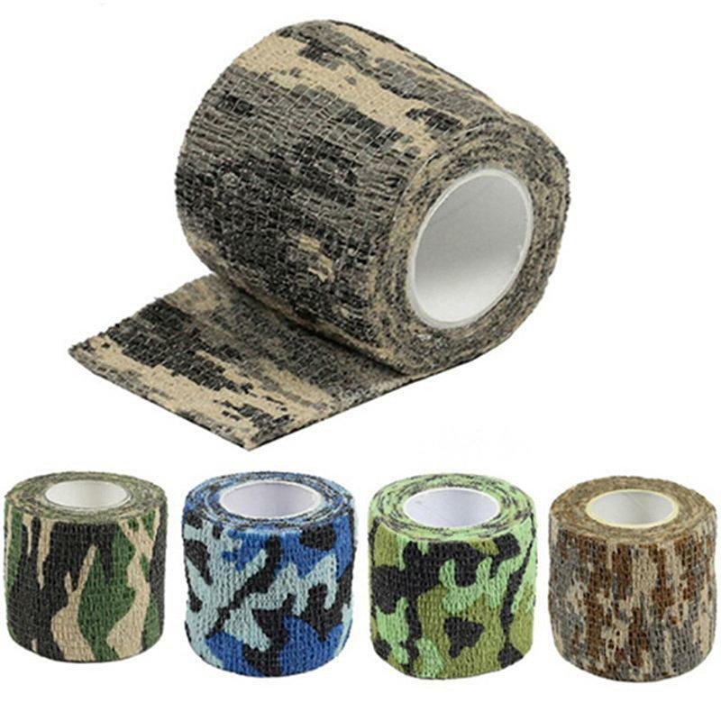 1pc 迷彩インビジブルテープ迷彩フォーム再利用可能な自己粘 - Hunting And Outdoor Supplies のレビューと価格