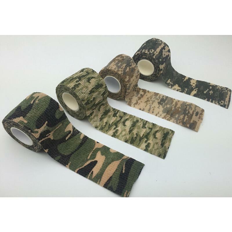 1pc 迷彩インビジブルテープ迷彩フォーム再利用可能な自己粘 - Hunting And Outdoor Supplies のレビューと価格