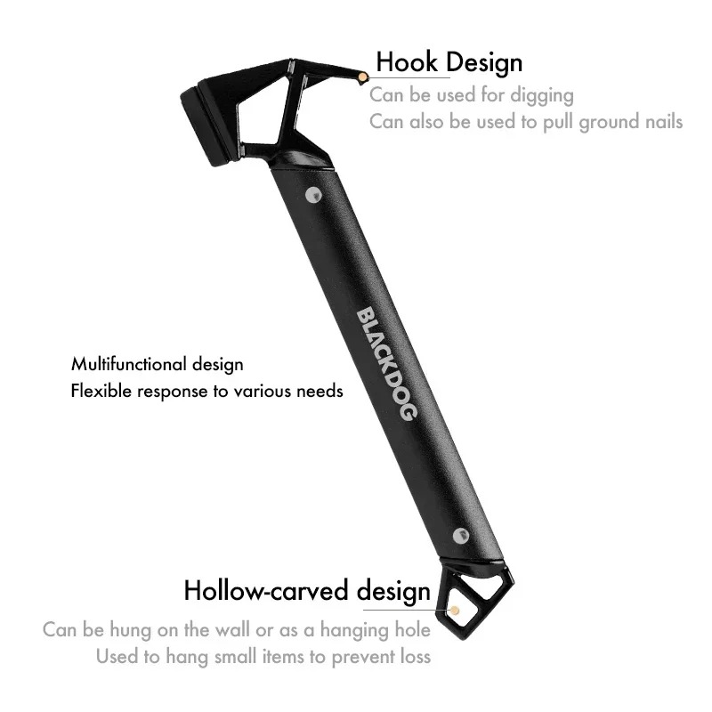 BLACKDOG キャンプハンマー サバイバルツール 超軽量 - Outdoor Hunting Dog Supply のレビューと価格
