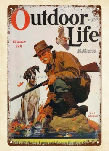 1931年版アウトドアライフ誌の表紙に登場するウズラ狩猟犬の - Hunting Quail のレビューと価格